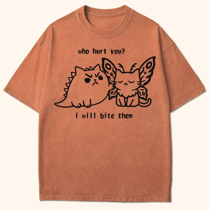 Kyattojira Bites T-Shirt Yam / S 15785409861804958970 T-Shirt