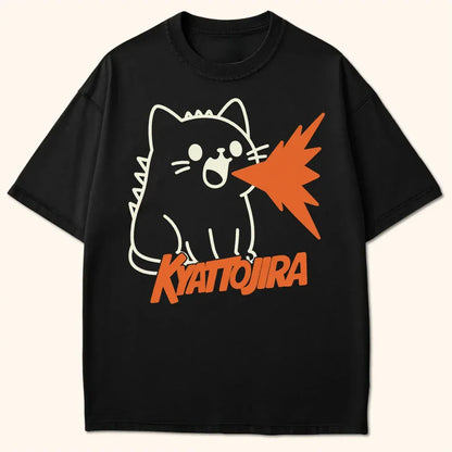 Kyattojira Blast T-Shirt Black / S 30828798076141861339 T-Shirt