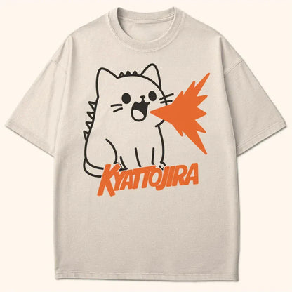 Kyattojira Blast T-Shirt Ivory / S 49016877592901140121 T-Shirt