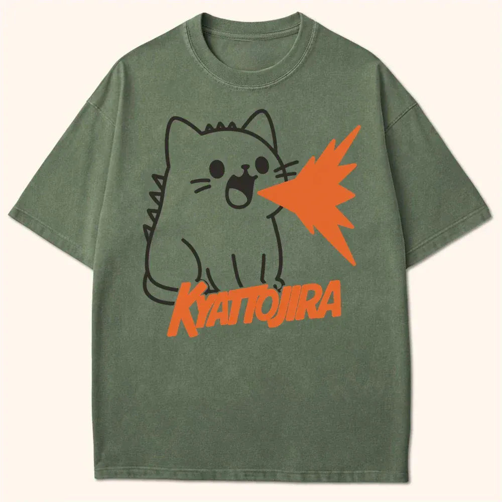 Kyattojira Blast T-Shirt Moss / S 28423665588638883041 T-Shirt