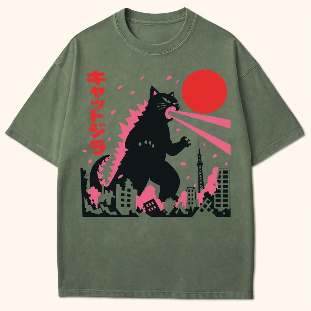 Kyattojira Blossoms T-Shirt Moss / S 18534743715237977529 T-Shirt