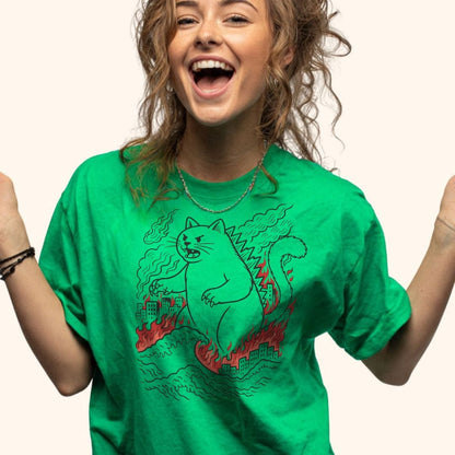 Kyattojira Chaos Everyday Softstyle Tee T-Shirt