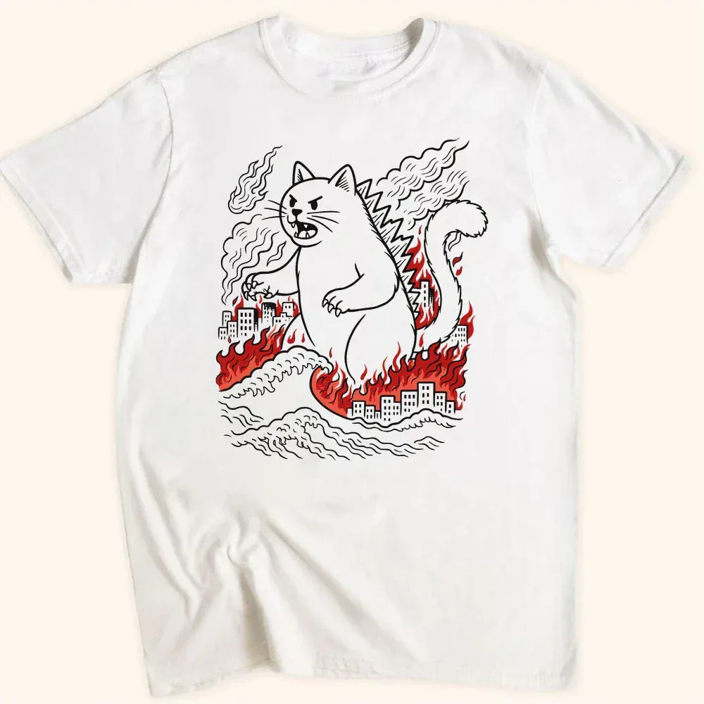 Kyattojira Chaos Everyday Softstyle Tee White / S 89789228931789060446 T-Shirt