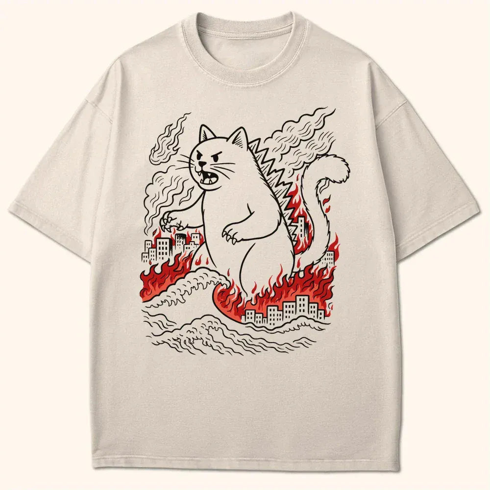 Kyattojira Chaos T-Shirt Ivory / S 10250981012450702361 T-Shirt