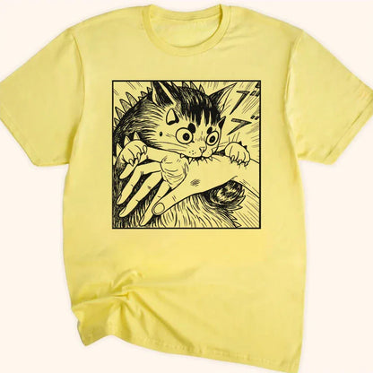 Kyattojira Chomps Everyday Softstyle Tee Cornsilk / S 24958070692123428761 T-Shirt