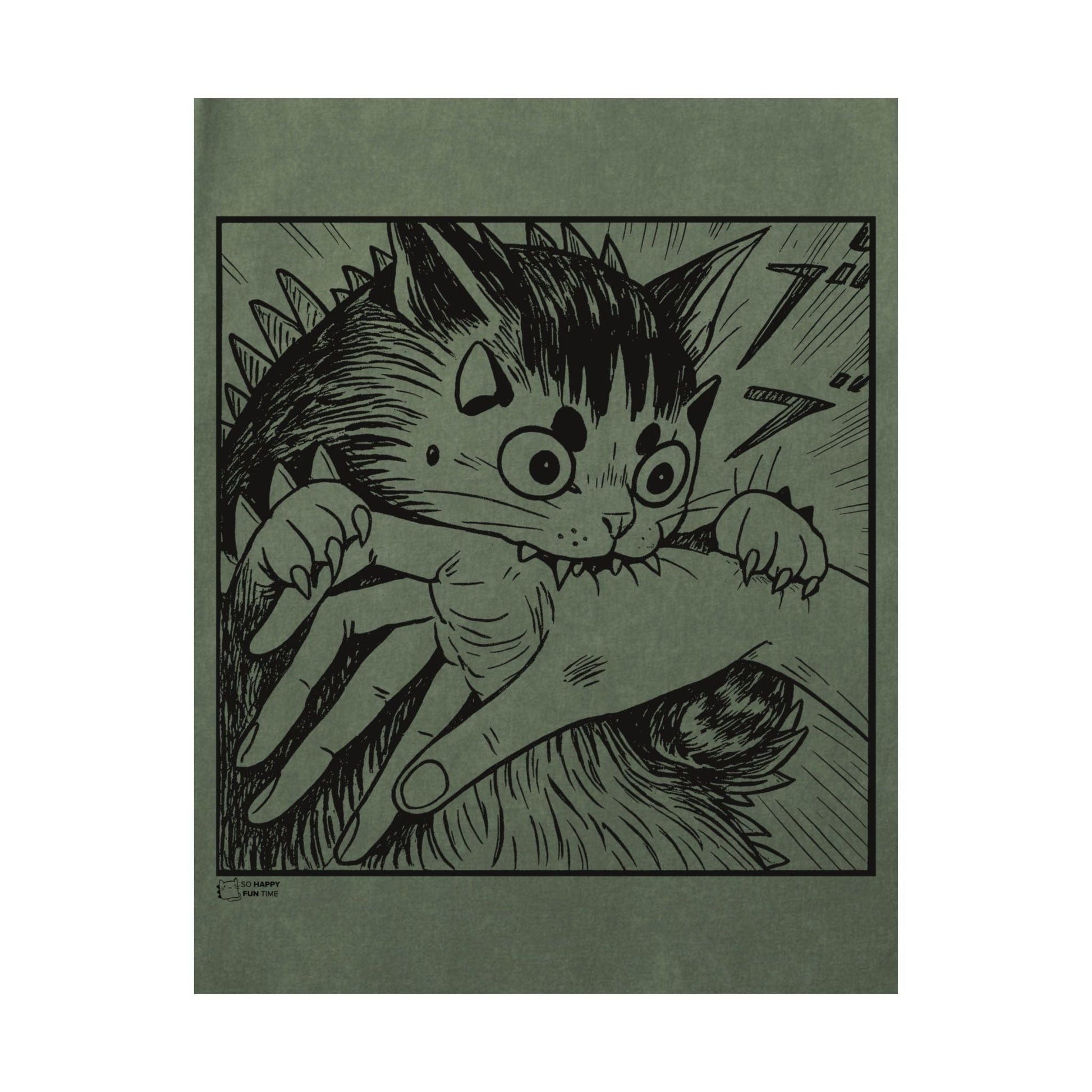 Kyattojira Chomps Poster 11″ x 14″ / Matte 24141919169651280421 Poster