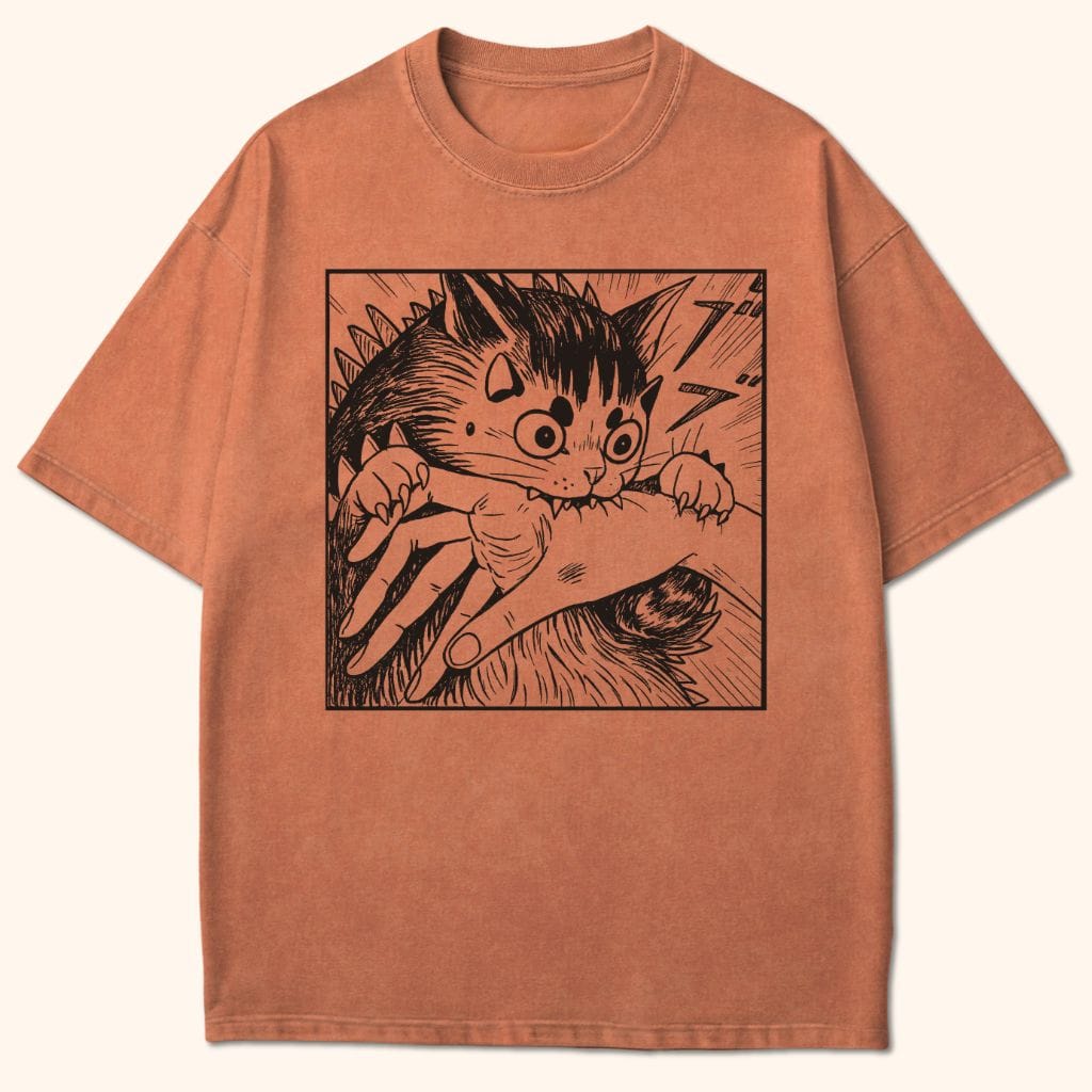 Kyattojira Chomps T-Shirt Yam / S 33509575034245010365 T-Shirt