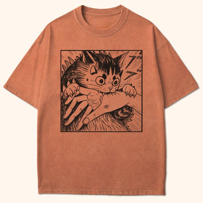 Kyattojira Chomps T-Shirt Yam / S 33509575034245010365 T-Shirt