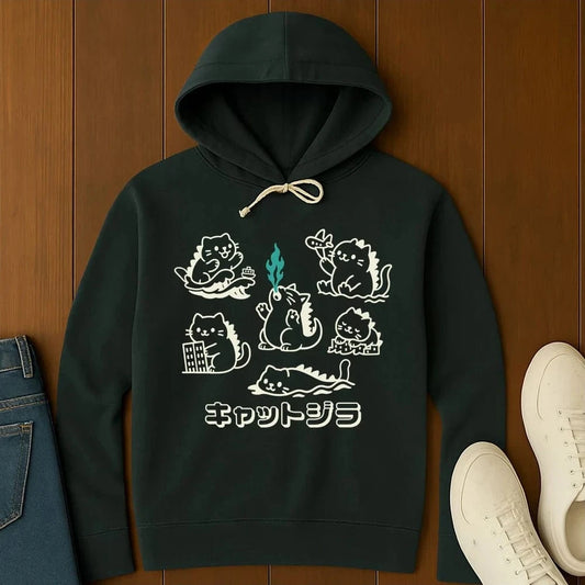 Kyattojira Chronicles Hoodie Black / S 23280507688426731322 Hoodie