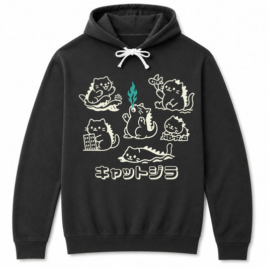 Kyattojira Chronicles Hoodie Black / S 23280507688426731322 Hoodie