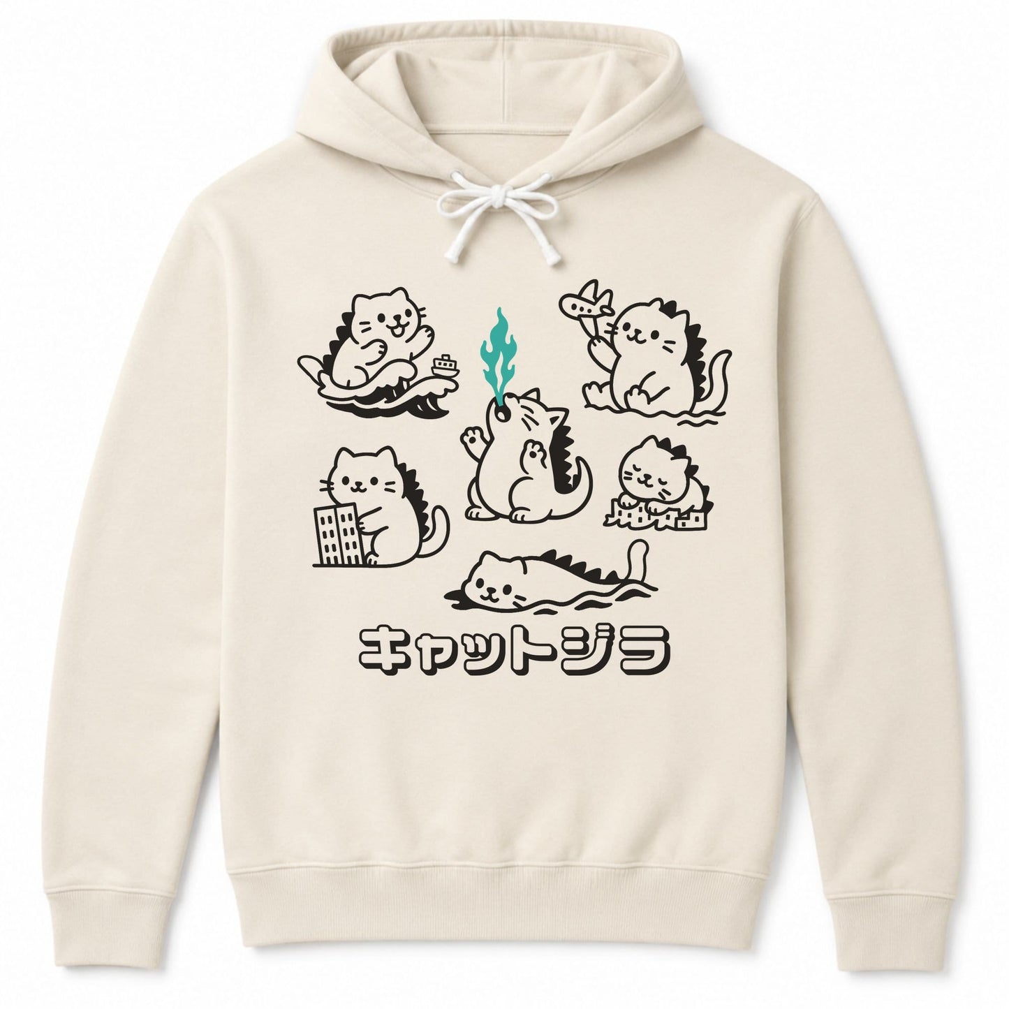 Kyattojira Chronicles Hoodie Ivory / S 21815502738150677283 Hoodie