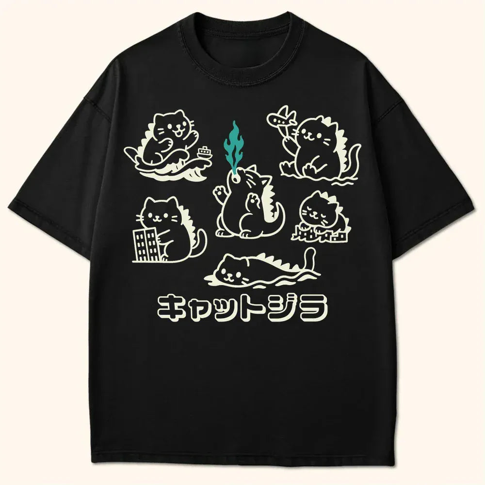 Kyattojira Chronicles T-Shirt Black / S 13576583814689918671 T-Shirt