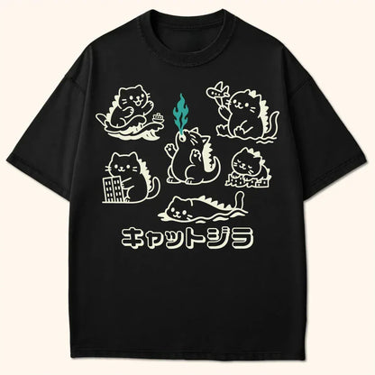 Kyattojira Chronicles T-Shirt Black / S 13576583814689918671 T-Shirt