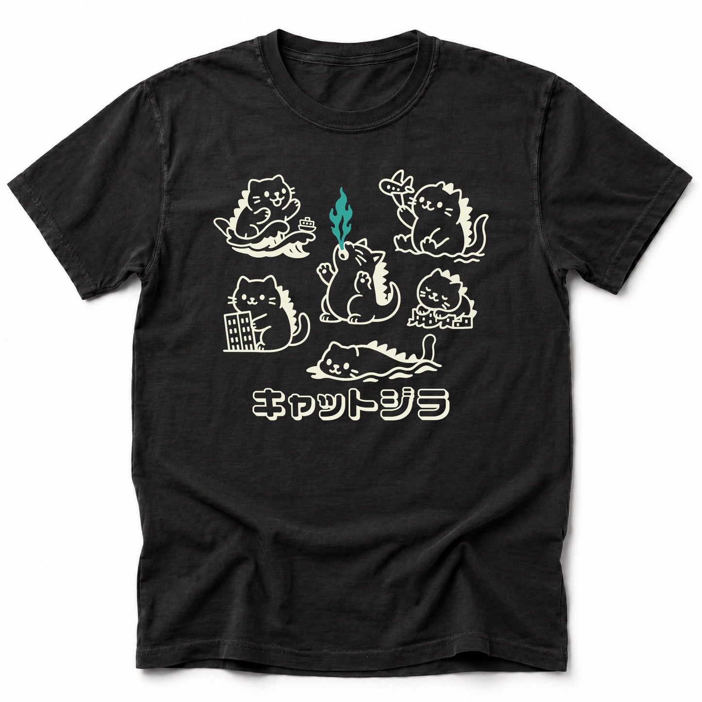 Kyattojira Chronicles T-Shirt Black / S 13576583814689918671 T-Shirt
