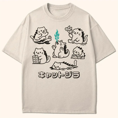 Kyattojira Chronicles T-Shirt Ivory / S 12692974471501714856 T-Shirt