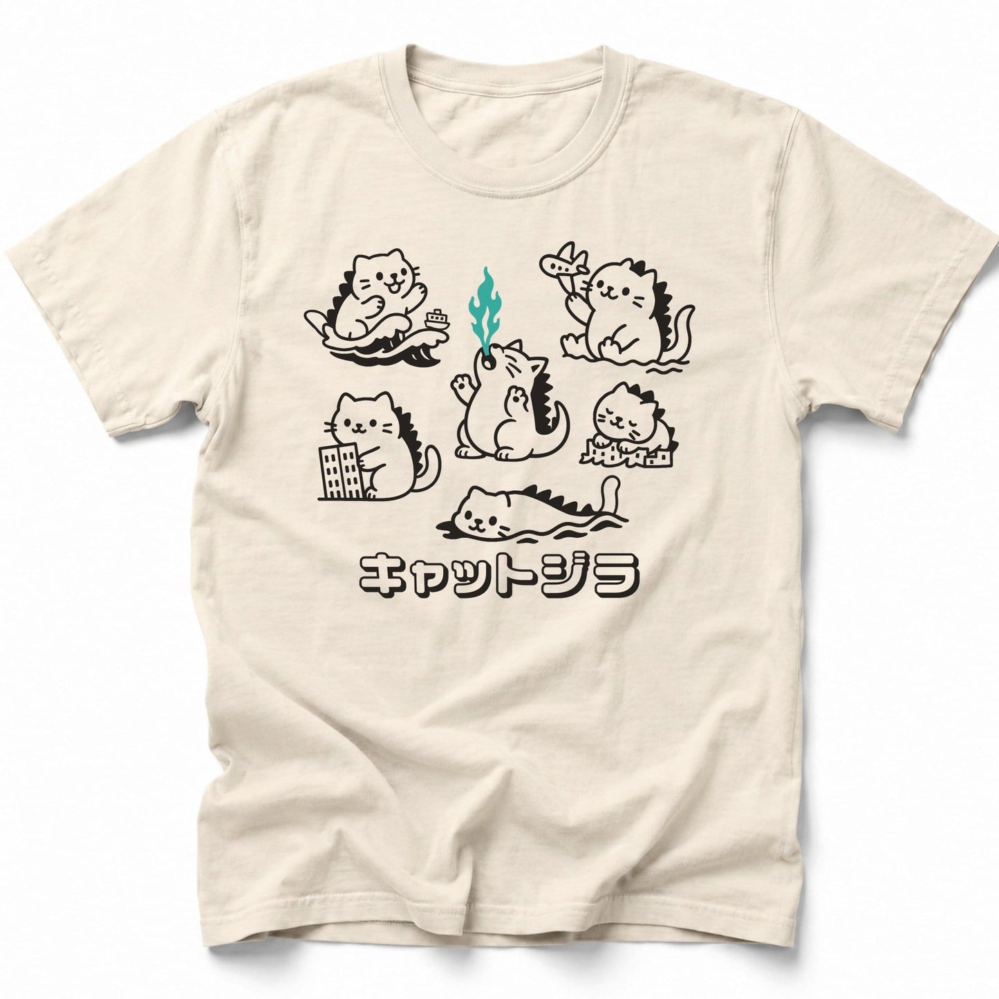 Kyattojira Chronicles T-Shirt Ivory / S 12692974471501714856 T-Shirt