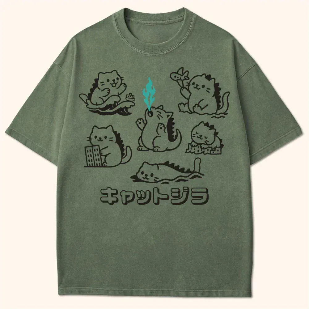 Kyattojira Chronicles T-Shirt Moss / S 19040221708681514634 T-Shirt