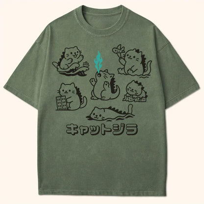 Kyattojira Chronicles T-Shirt Moss / S 19040221708681514634 T-Shirt