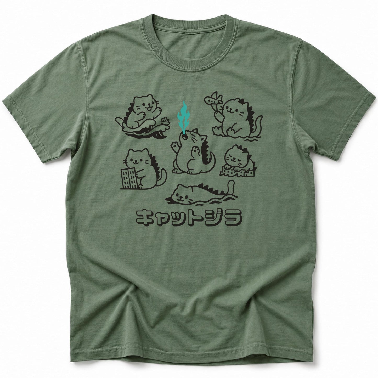 Kyattojira Chronicles T-Shirt Moss / S 19040221708681514634 T-Shirt