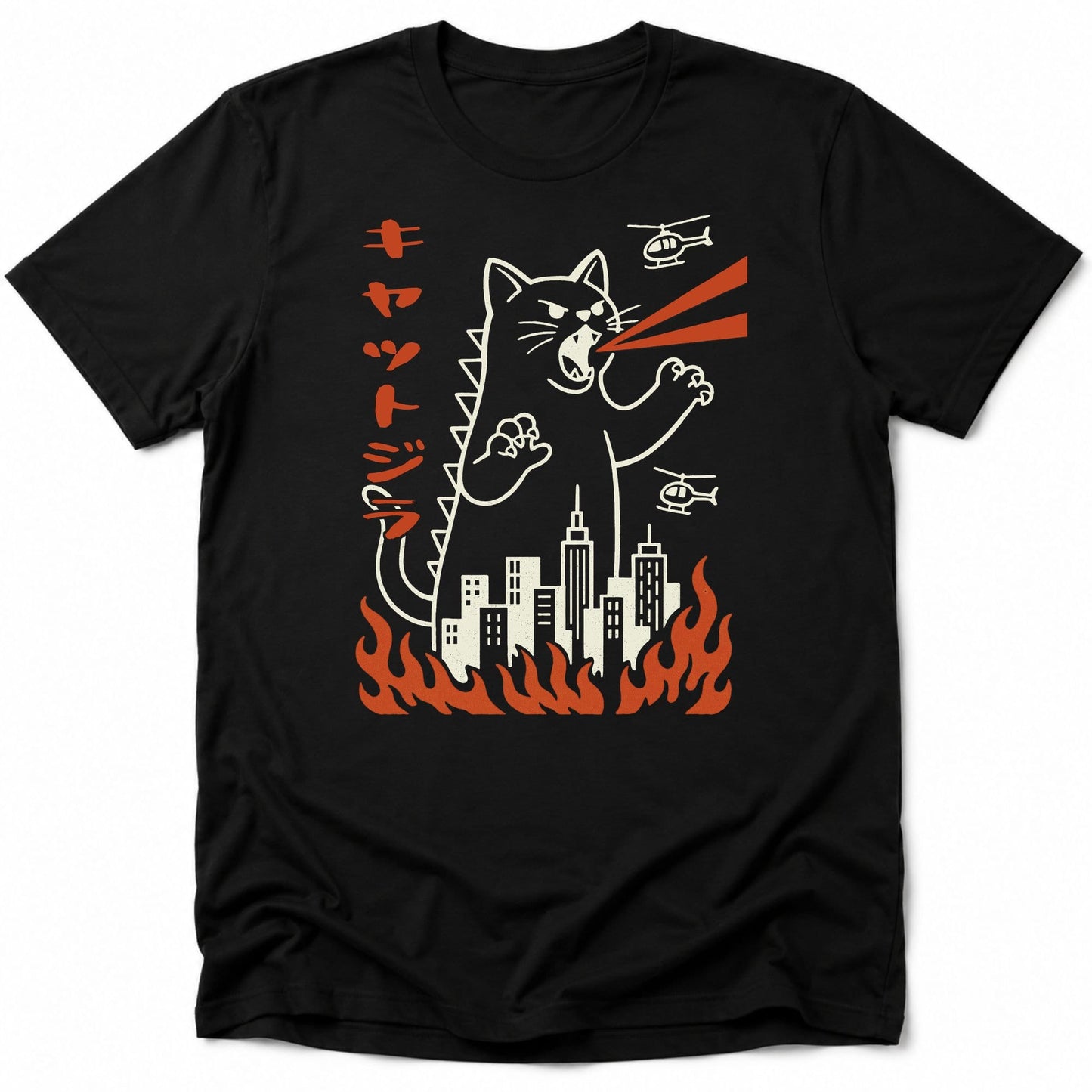 Kyattojira Everyday Softstyle Tee Black / S 75172424231421517586 T-Shirt