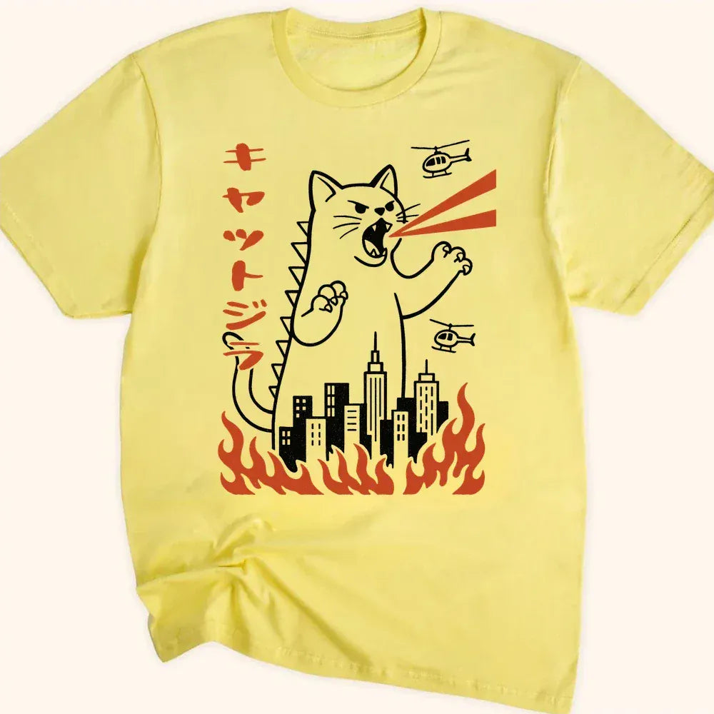 Kyattojira Everyday Softstyle Tee Cornsilk / S 29959208781840966107 T-Shirt