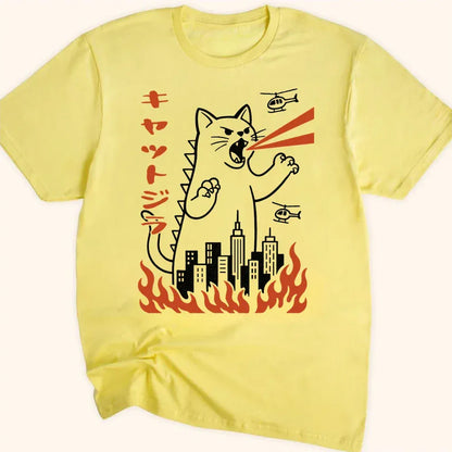 Kyattojira Everyday Softstyle Tee Cornsilk / S 29959208781840966107 T-Shirt