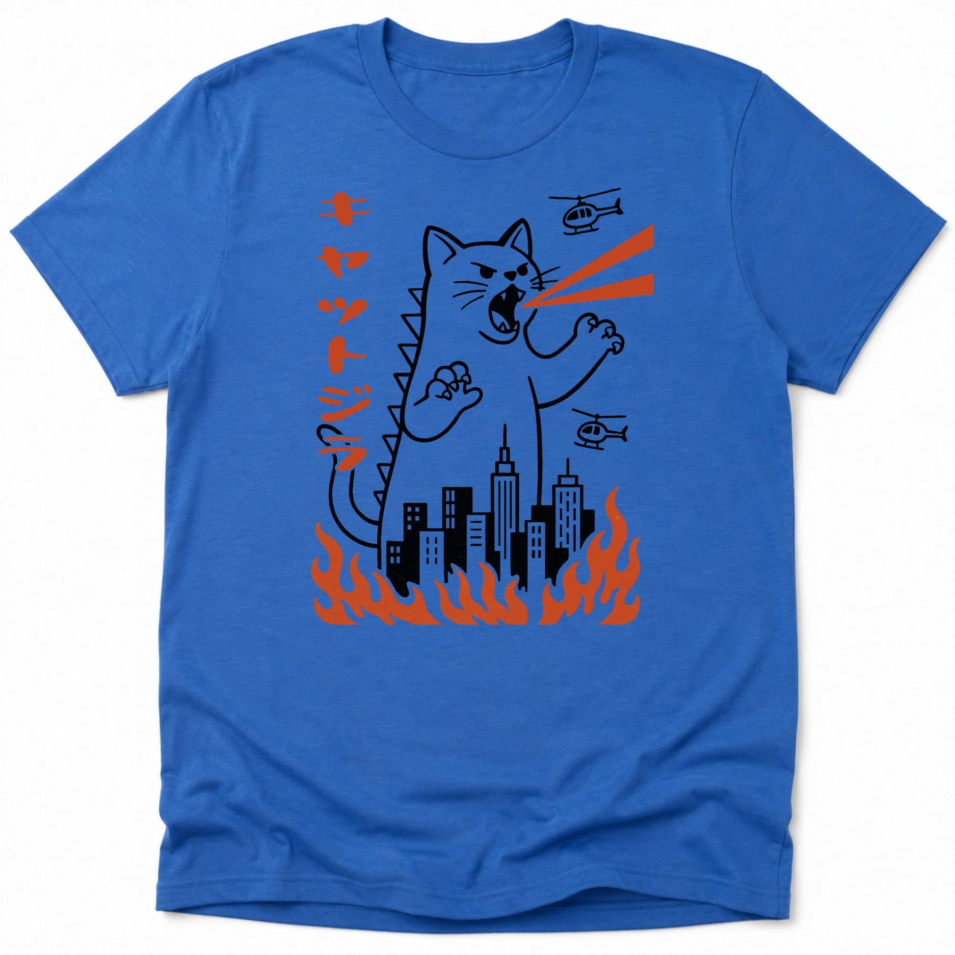 Kyattojira Everyday Softstyle Tee Heather Royal / S 21057937085054054191 T-Shirt