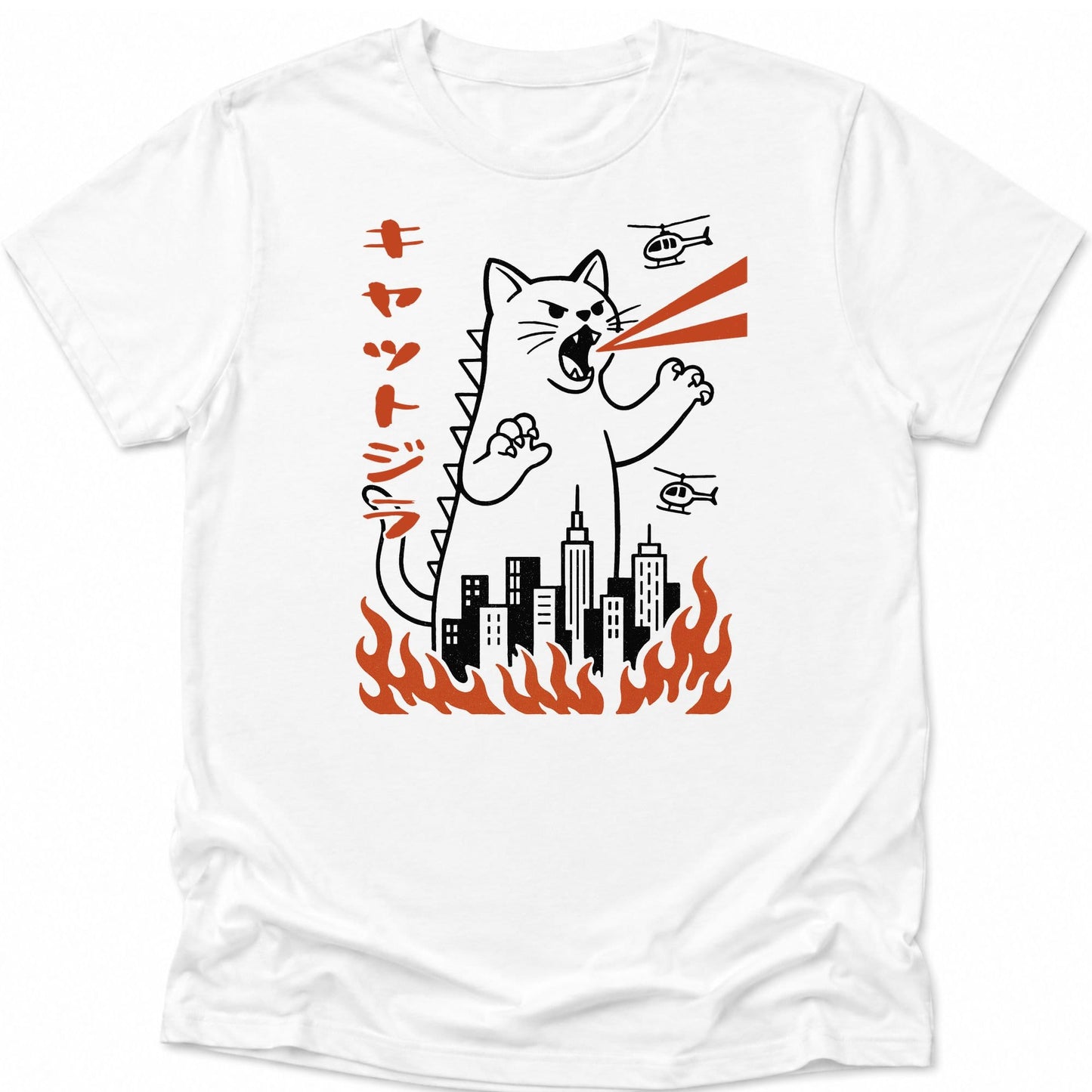 Kyattojira Everyday Softstyle Tee White / S 24691568086574917170 T-Shirt
