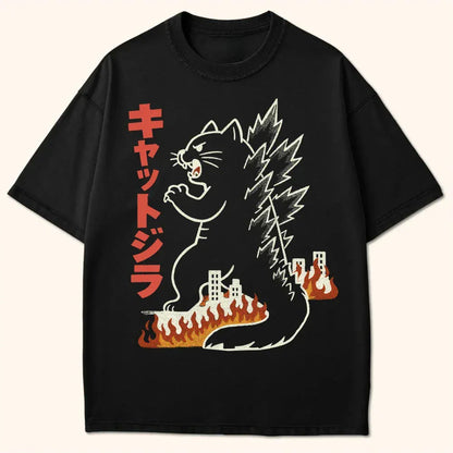 Kyattojira Final Wars T-Shirt Black / S 23790992646543138402 T-Shirt