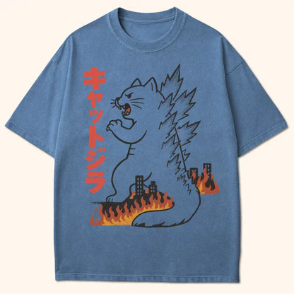 Kyattojira Final Wars T-Shirt Blue Jean / S 45120388348238742352 T-Shirt