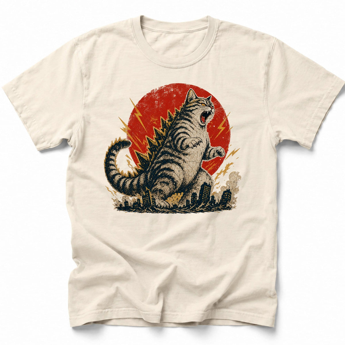 Kyattojira Force T-Shirt Ivory / S 11041697967472868918 T-Shirt