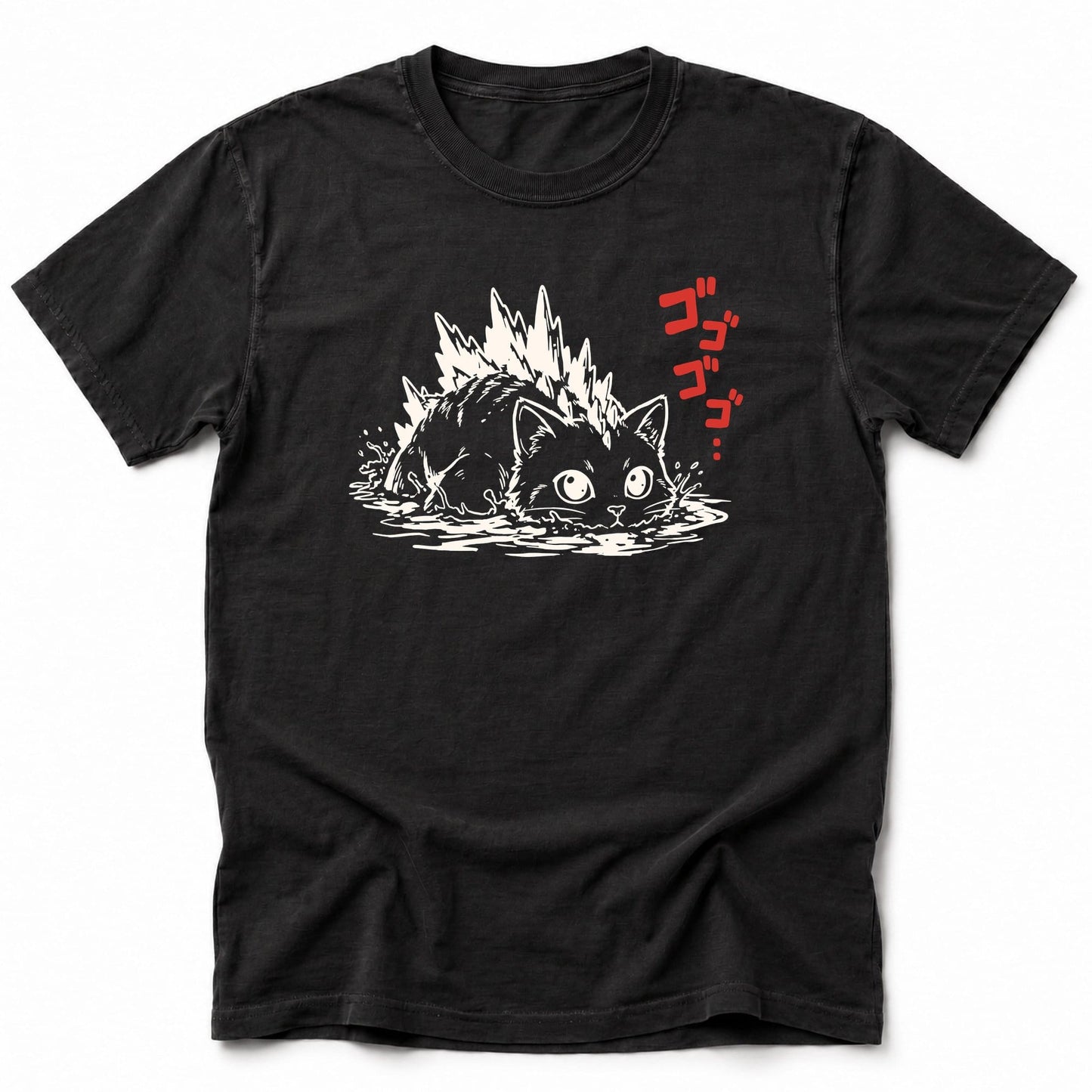 Kyattojira Go Go Go T-Shirt Black / S 89194045592539221245 T-Shirt