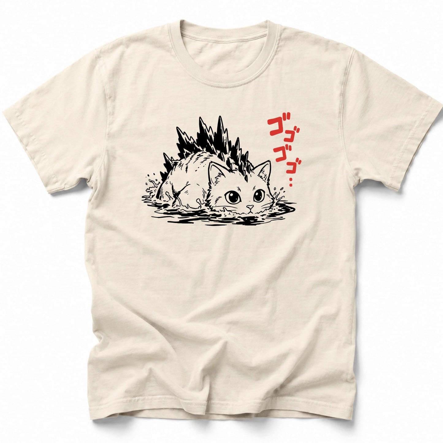 Kyattojira Go Go Go T-Shirt Ivory / S 16321674367693336996 T-Shirt