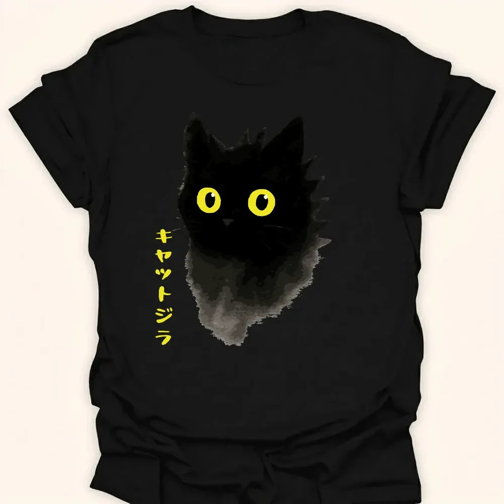 Kyattojira Inked Everyday Softstyle Tee Black / S 99342063336740006624 T-Shirt
