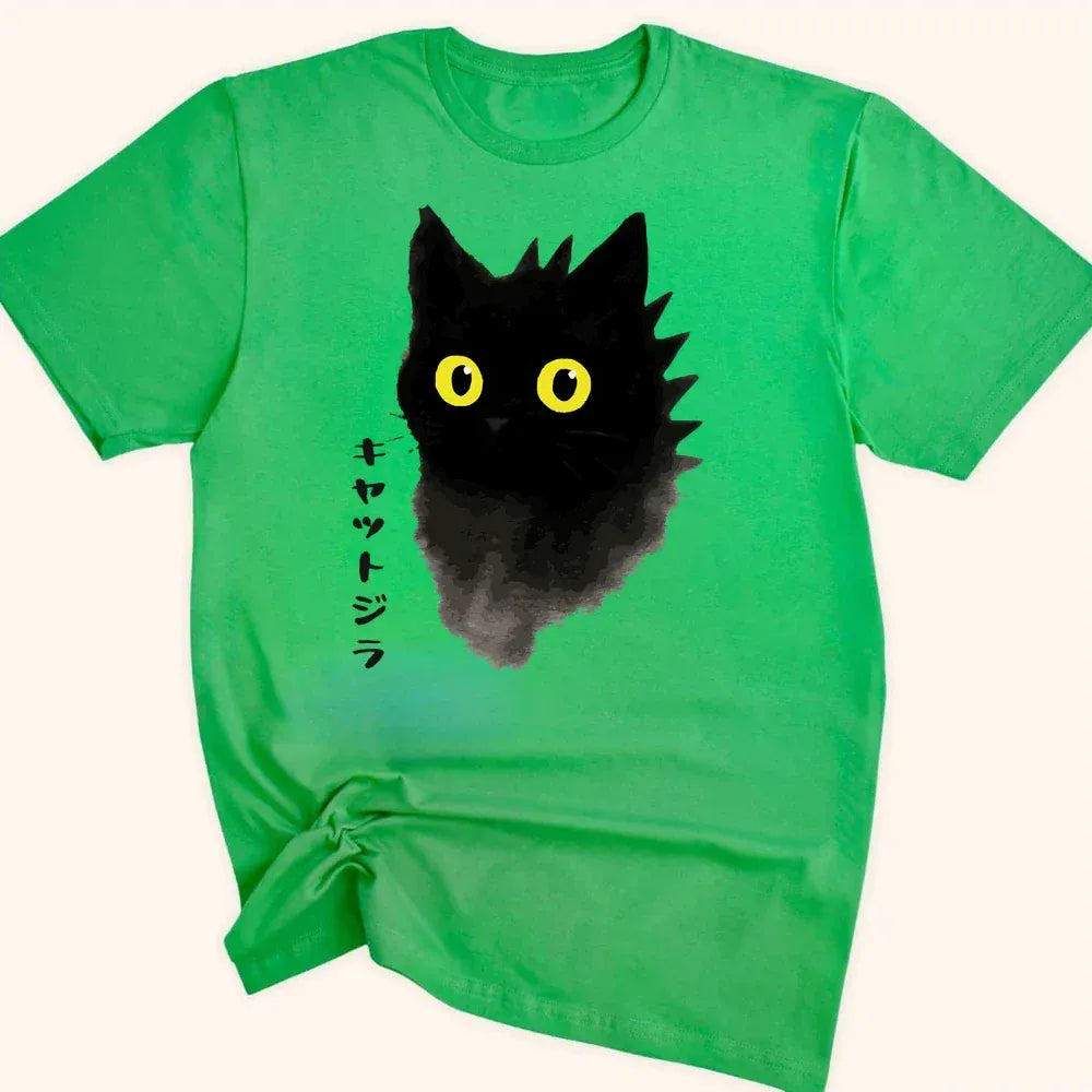 Kyattojira Inked Everyday Softstyle Tee Irish Green / S 19013803213752146591 T-Shirt