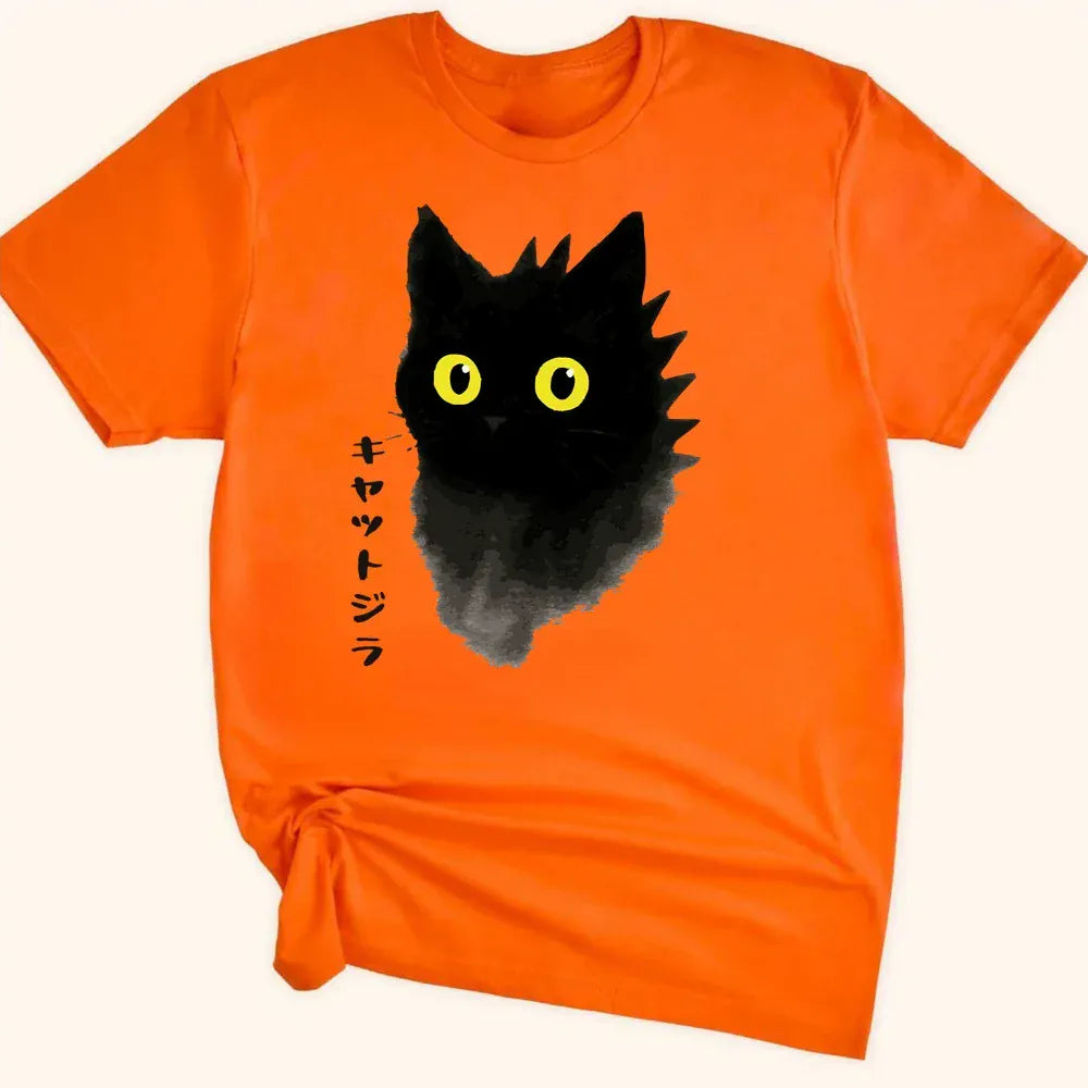 Kyattojira Inked Everyday Softstyle Tee Orange / S 12675796180819647875 T-Shirt