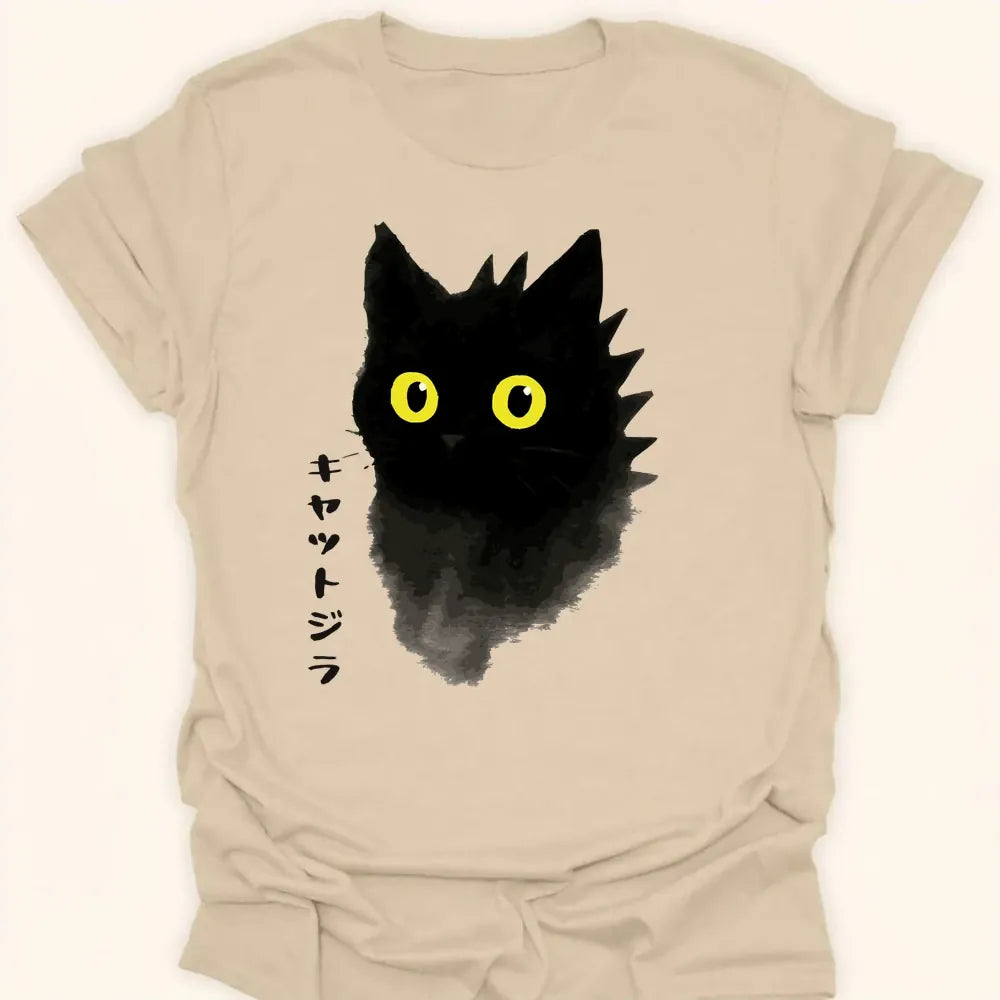 Kyattojira Inked Everyday Softstyle Tee Sand / S 22811162158452919543 T-Shirt