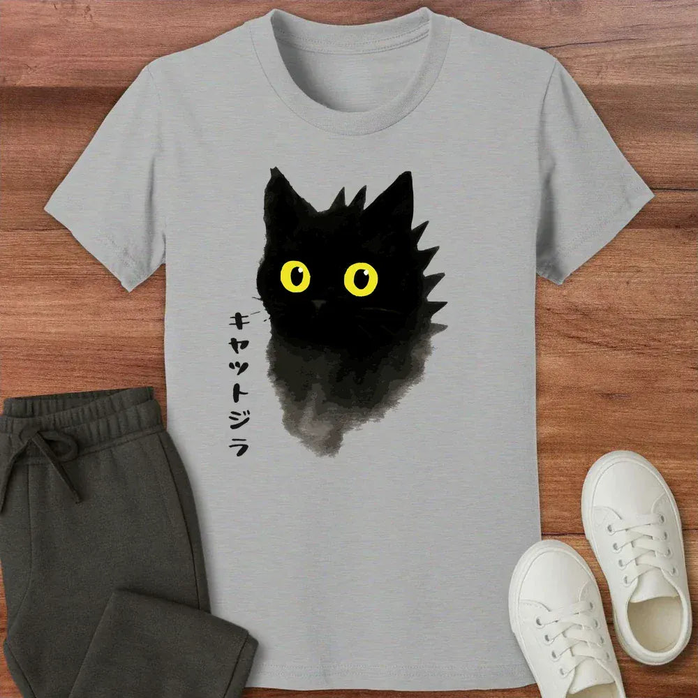 Kyattojira Inked Kids Tee Athletic Heather / S 12962498261227270889 Kids clothes