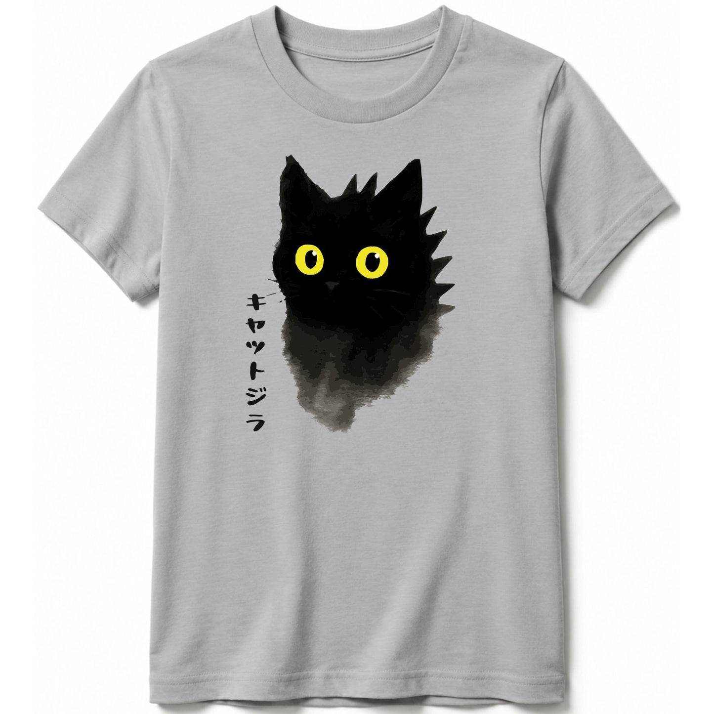 Kyattojira Inked Kids Tee Athletic Heather / S 12962498261227270889 Kids clothes
