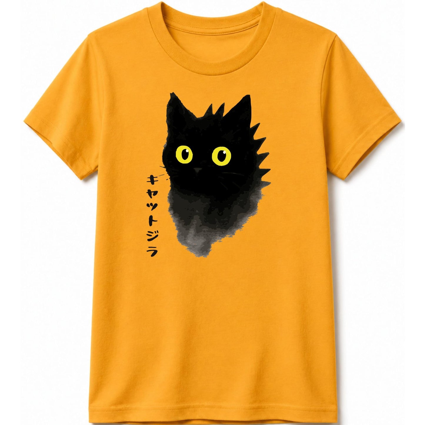 Kyattojira Inked Kids Tee Gold / S 33257770351455552572 Kids clothes
