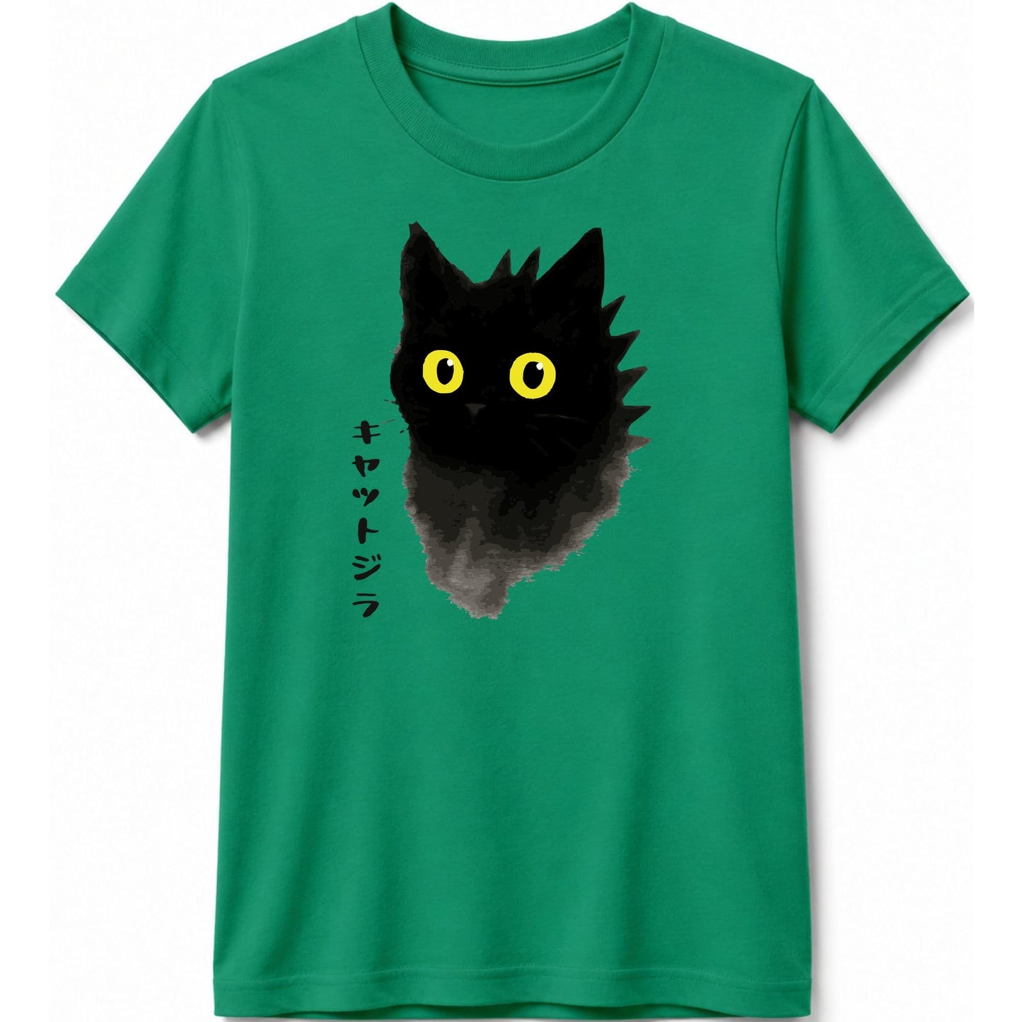 Kyattojira Inked Kids Tee Kelly / S 49088433701007731971 Kids clothes