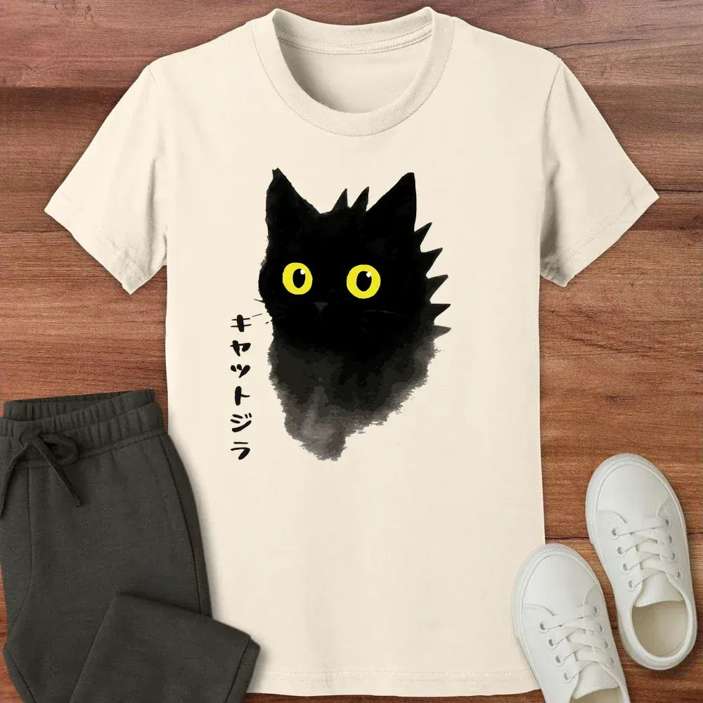 Kyattojira Inked Kids Tee Natural / S 22477288790999935776 Kids clothes