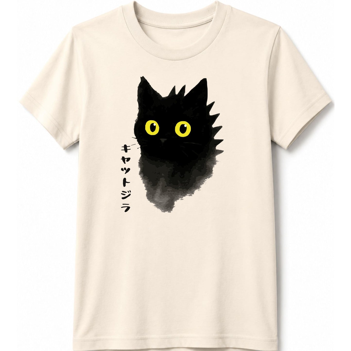 Kyattojira Inked Kids Tee Natural / S 22477288790999935776 Kids clothes