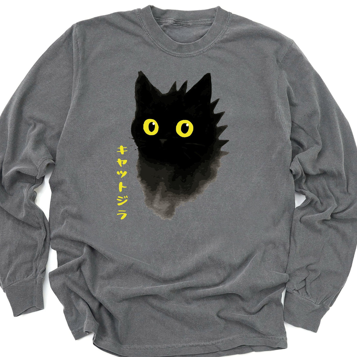 Kyattojira Inked Long Sleeve Pepper / M 23448196545837349057 Long-sleeve
