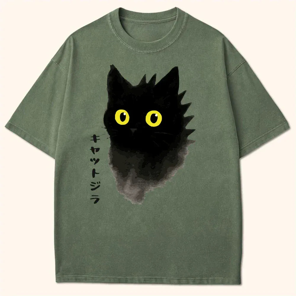 Kyattojira Inked T-Shirt Moss / S 23360343728647272972 T-Shirt