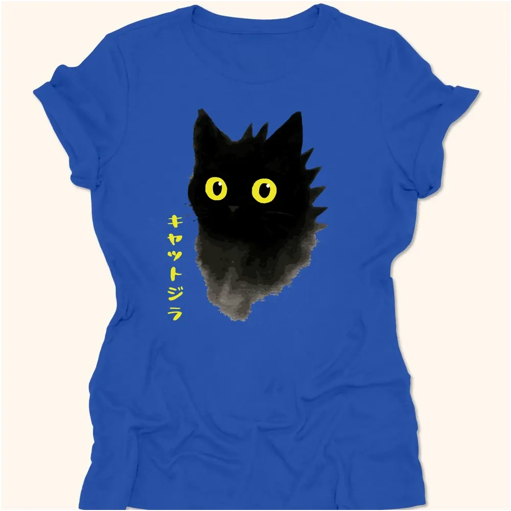 Kyattojira Inked Womens Tee True Royal / S 28306933115133397446 T-Shirt
