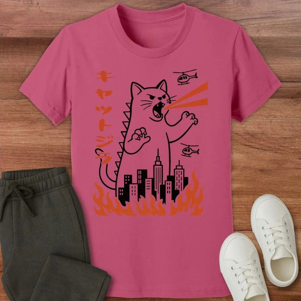 Kyattojira Kids T-Shirt Berry / S 20285550605341388024 Kids clothes