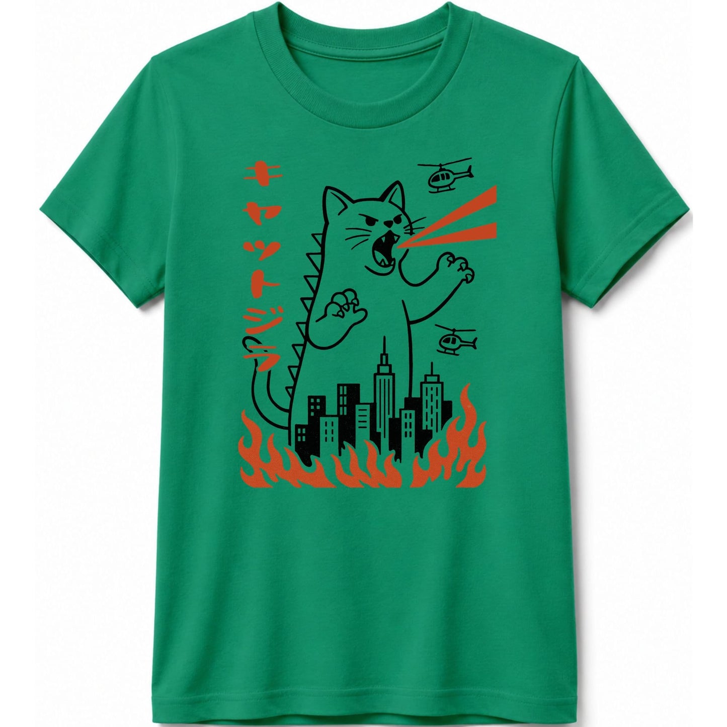 Kyattojira Kids Tee Kelly / S 22271237247747794125 Kids clothes