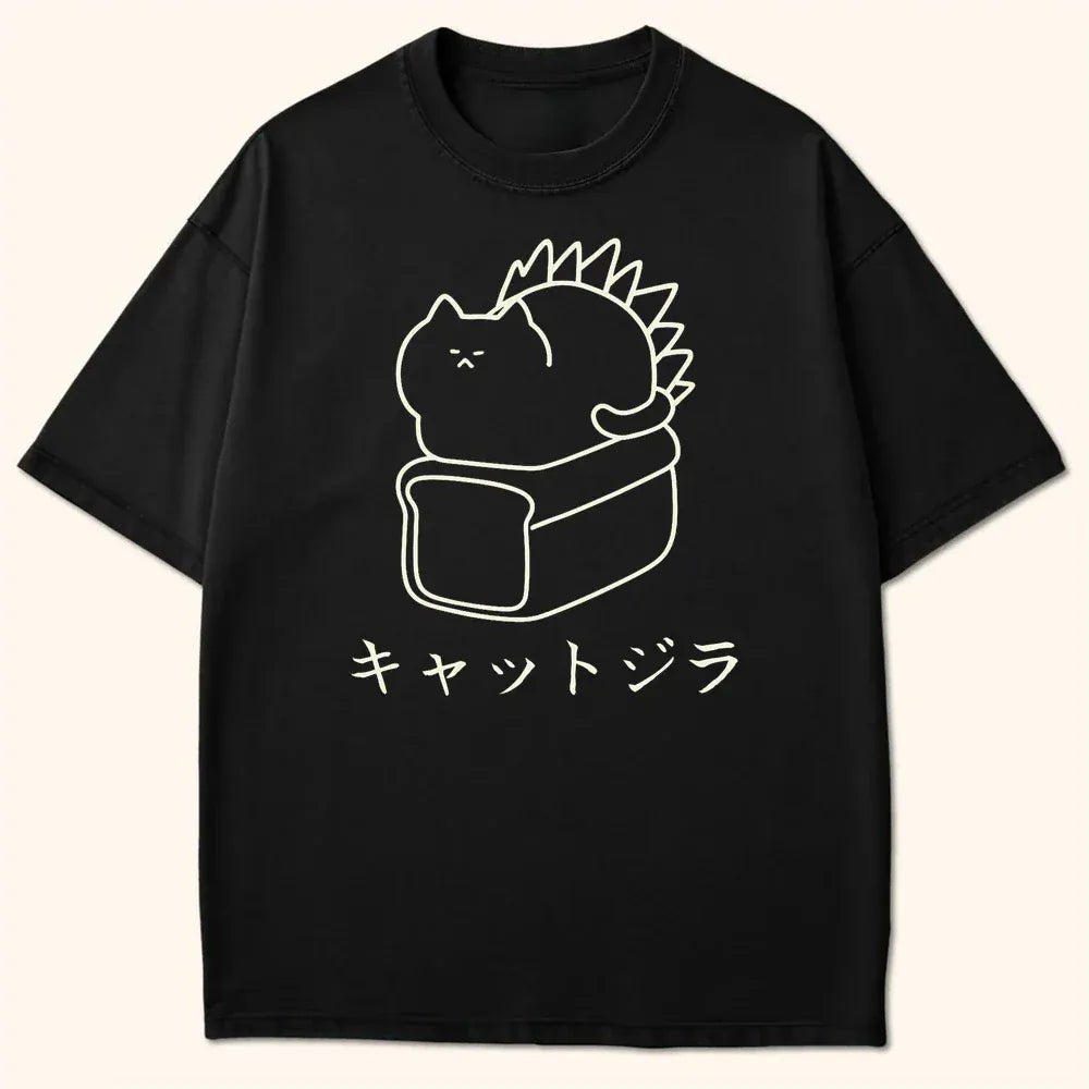 Kyattojira Loaf T-Shirt Black / S 24188533855311634753 T-Shirt