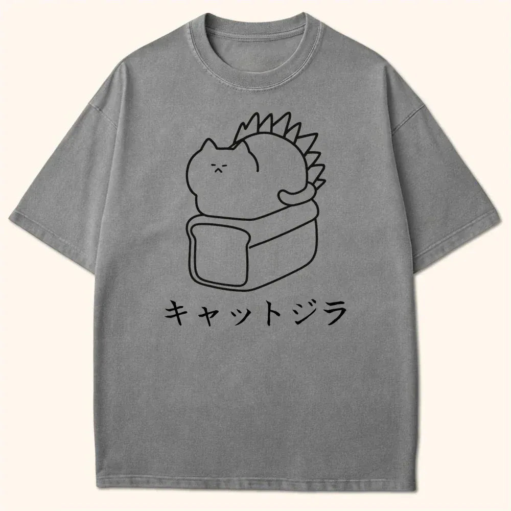 Kyattojira Loaf T-Shirt Grey / S 30739726571114724791 T-Shirt